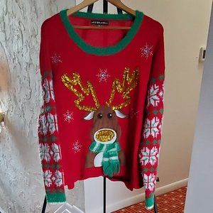 Reindeer Ugly Christmas Sweater